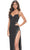 La Femme 31928 - Fitted Sleeveless Rhinestone Embellished Prom Dress Prom Dresses