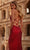 La Femme 31929 - Beaded Net Tie-Open Back Prom Dress Evening Dresses