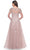 La Femme 31937 - Illusion Sleeve Evening Dress Mother of the Bride Dresses