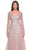 La Femme 31937 - Illusion Sleeve Evening Dress Mother of the Bride Dresses