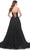 La Femme 31954 - Appliqued Strapless A-Line Prom Dress Prom Dresses