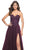 La Femme 31954 - Appliqued Strapless A-Line Prom Dress Prom Dresses