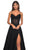 La Femme 31970 - Ruched Tulle Prom Dress Special Occasion Dress