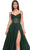 La Femme 31970SC - Illusion Midriff V-Neck Prom Dress Prom Dresses 6 / Black