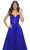 La Femme 31986 - Sequined Sleeveless V-Neck Prom Dress Evening Dresses