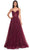 La Femme 31986 - Sequined Sleeveless V-Neck Prom Dress Evening Dresses