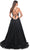 La Femme 31986 - Sequined Sleeveless V-Neck Prom Dress Evening Dresses