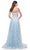 La Femme 31996 - Floral Festooned Prom Dress Evening Dresses