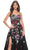 La Femme 32019 - Floral Sequin Embellished A-Line Prom Gown Evening Dresses