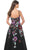 La Femme 32019 - Floral Sequin Embellished A-Line Prom Gown Evening Dresses