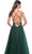 La Femme 32022 - Plunging Neckline Embroidered Prom Dress Prom Dresses