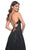 La Femme 32022 - Plunging Neckline Embroidered Prom Dress Prom Dresses