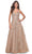 La Femme 32052 - Sleeveless Sequin Lace Prom Gown Evening Dresses