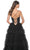 La Femme 32071 - Spaghetti Strap Tiered Prom Dress Prom Dresses