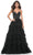 La Femme 32071 - Spaghetti Strap Tiered Prom Dress Prom Dresses