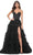 La Femme 32071 - Spaghetti Strap Tiered Prom Dress Prom Dresses