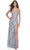 La Femme 32074 - Embroidered Illusion Side Prom Dress Prom Dresses