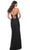 La Femme 32080 - Beaded Lace V-Neck Prom Gown Evening Dresses