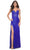 La Femme 32080 - Beaded Lace V-Neck Prom Gown Evening Dresses