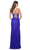 La Femme 32080 - Beaded Lace V-Neck Prom Gown Evening Dresses