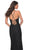 La Femme 32080 - Beaded Lace V-Neck Prom Gown Evening Dresses