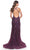 La Femme 32107 - Crisscross Back Embellished Prom Gown Prom Dresses