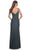 La Femme 32115 - Floor Length Sheath Prom Dress Evening Dresses