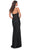 La Femme 32132 - Applique Sheath Prom Dress Evening Dresses