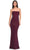 La Femme 32141 - Strapless Beaded Prom Dress Prom Dresses 00 / Wine