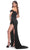 La Femme 32151 - Off Shoulder Scoop Prom Gown Prom Dresses