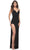 La Femme 32160 - Draped Sheath Prom Dress Evening Dresses