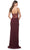 La Femme 32160 - Draped Sheath Prom Dress Evening Dresses