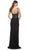 La Femme 32160 - Draped Sheath Prom Dress Evening Dresses