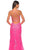 La Femme 32205 - Embroidered Plunging Neckline Prom Gown Prom Dresses