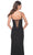 La Femme 32219 - Ruched Detail Sheath Prom Gown Evening Dresses