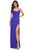 La Femme 32219 - Ruched Detail Sheath Prom Gown Evening Dresses