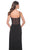 La Femme 32220 - Deep V-Neck Side Slit Prom Gown Formal Gowns