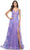 La Femme 32223 - Sequin Lace Prom Dress Evening Dresses 00 / Periwinkle