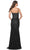 La Femme 32231 - Sheer Lace Bodice Prom Dress Evening Dresses