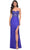 La Femme 32245 - Strapless Beaded Ornate Prom Gown Prom Dresses 00 / Royal Blue