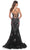 La Femme 32246 - Lace-Up Back Mermaid Prom Gown Prom Dresses