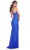 La Femme 32248 - Lace High Slit Prom Dress Evening Dresses