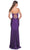 La Femme 32254 - Embroidered Corset Strapless Prom Gown Prom Dresses