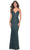 La Femme 32257 - Plunging Sweetheart Prom Dress Evening Dresses 00 / Dark Emerald