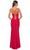 La Femme 32258 - V-Neck Illusion Bustier Prom Gown Evening Dresses