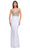 La Femme 32260 - Sweetheart Rhinestone Ornate Prom Gown Formal Gowns 00 / White