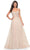 La Femme 32271 - Rhinestone Embellished A-Line Prom Gown Prom Dresses