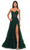 La Femme 32283 - Tiered A-Line Prom Dress Prom Dresses 00 / Dark Emerald