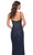 La Femme 32285 - Fishnet Corset Prom Dress Evening Dresses