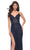 La Femme 32285 - Fishnet Corset Prom Dress Evening Dresses